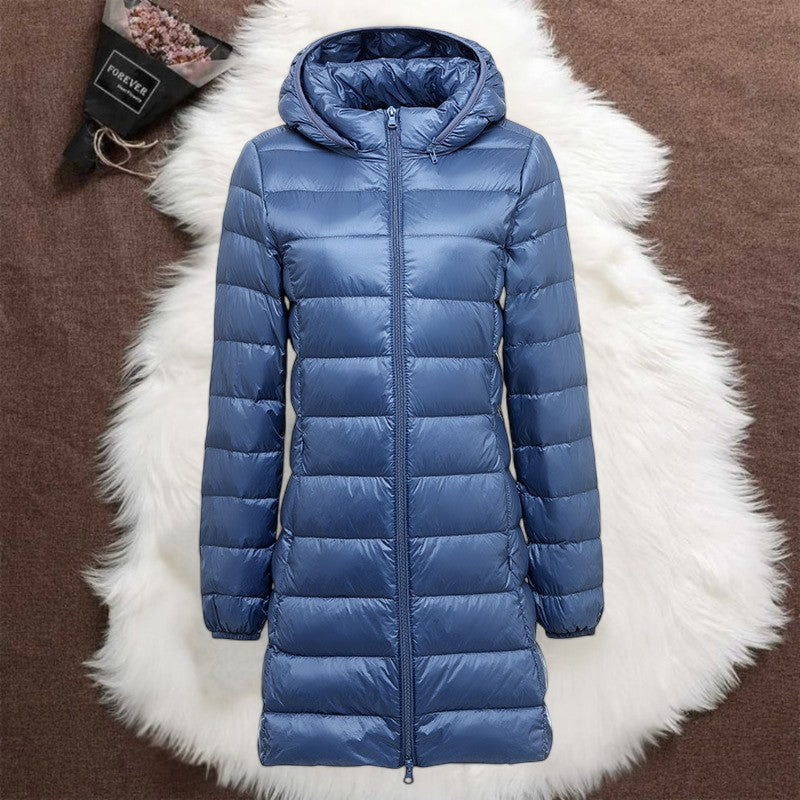 EB | Lange Kapuzenjacke