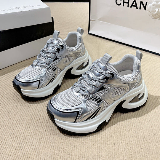 Damen Sportliche Trend Sneakers mit dämpfender Sohle und ergonomischem Design EB