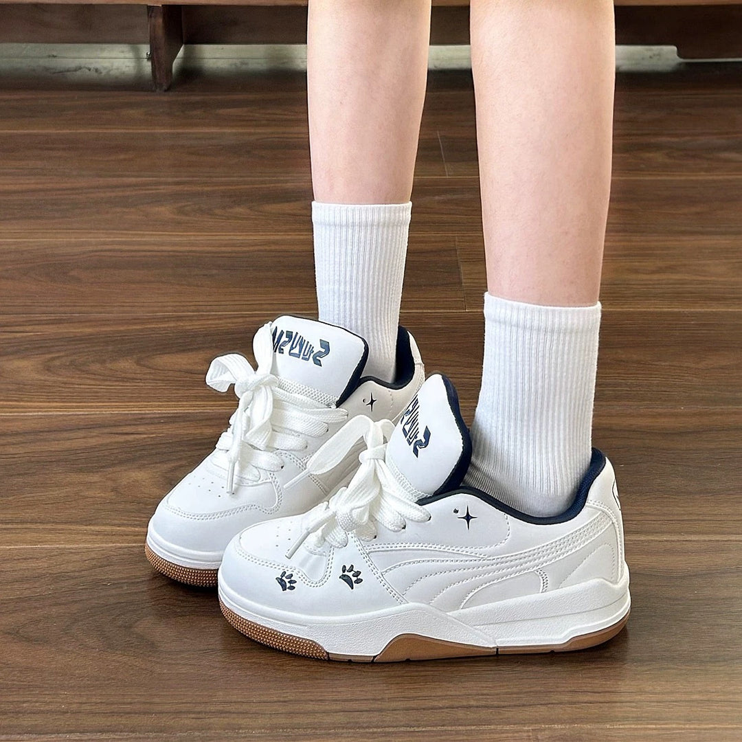 Damen Sportliche Sneakers mit rutschfester Sohle und atmungsaktivem Obermaterial EB