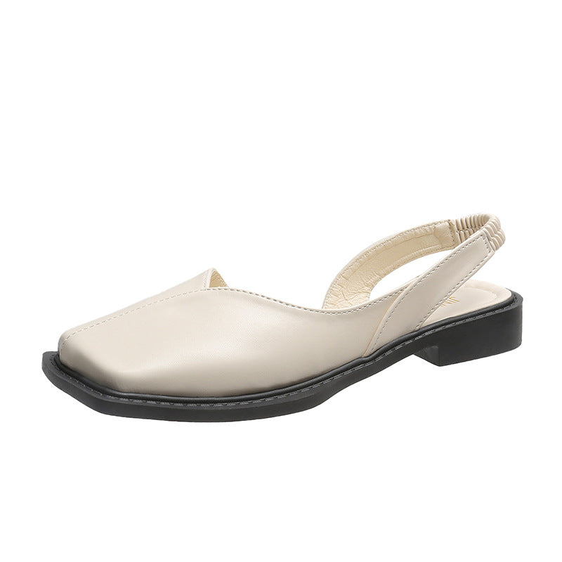 Damen Elegante Riemchen-Sandalen mit quadratischer Zehenpartie und flexibler Sohle EB