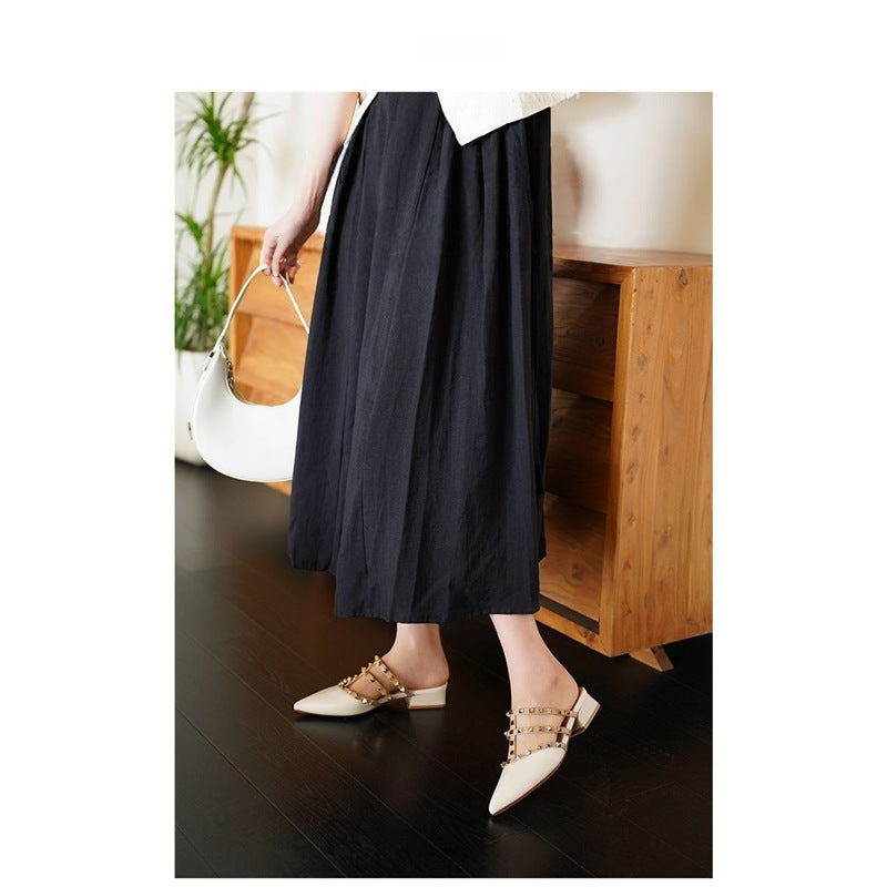 Damen Slingback Pumps mit glamouröser Strassverzierung EB