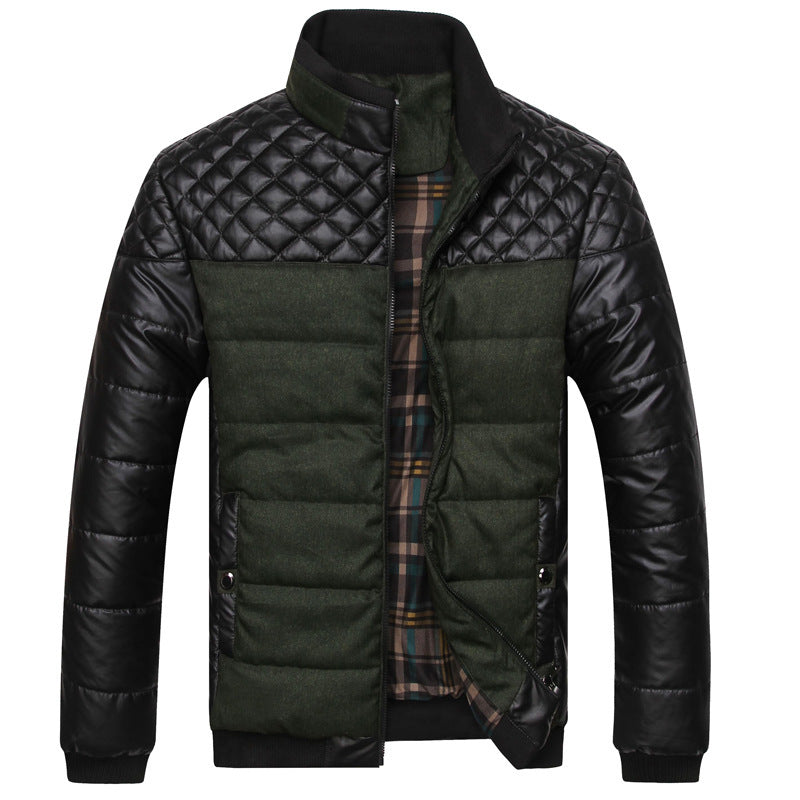 Herren gesteppte Technikjacke mit modernem Design EB