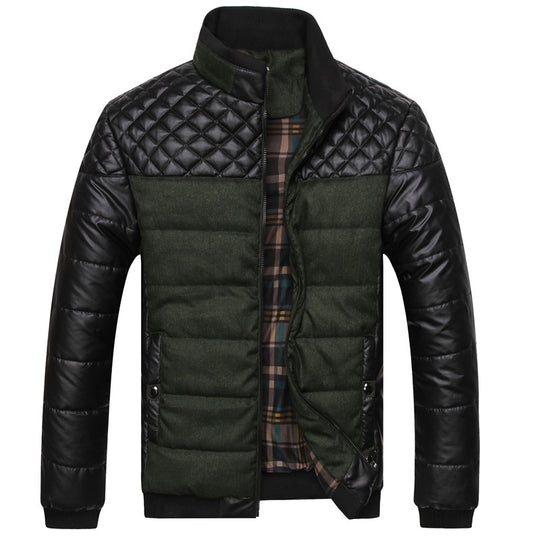 Herren gesteppte Technikjacke mit modernem Design EB