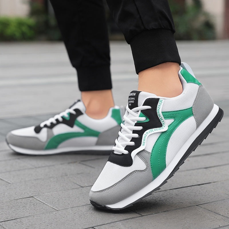 Damen Sportliche Sneakers mit atmungsaktiver Mesh-Oberfläche EB