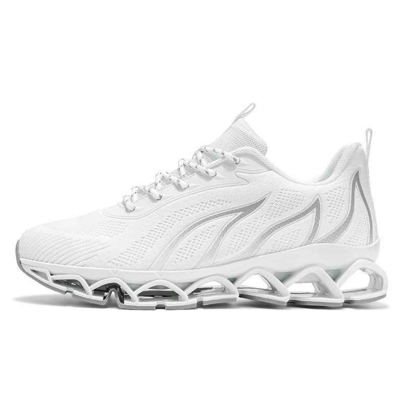 Damen Sportliche Netzwerk-Sneaker mit stoßdämpfender Sohle EB