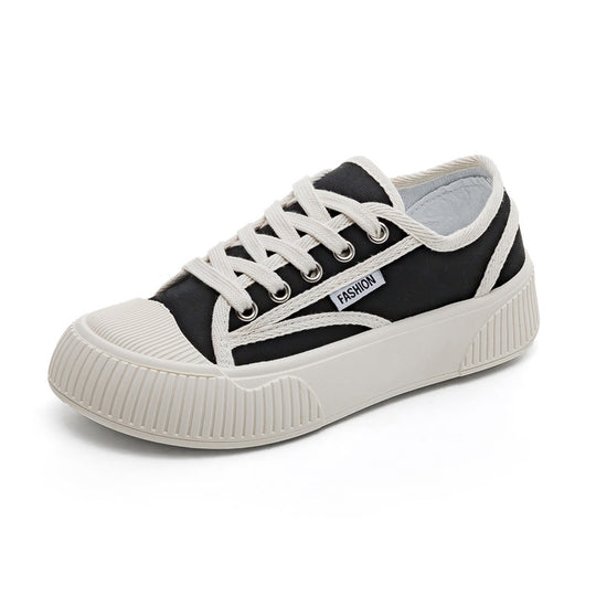 Damen Modische Sneaker im trendigen Design mit sportlicher Sohle EB