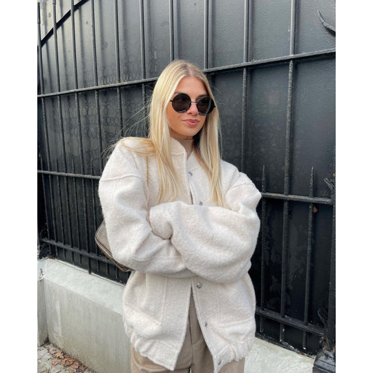 Damen elegante Fleecejacke EB
