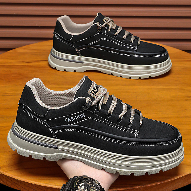 Damen trendige Sneakers mit robustem Obermaterial und einem modernen Look EB