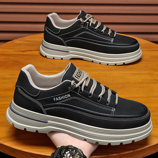 Damen trendige Sneakers mit robustem Obermaterial und einem modernen Look EB