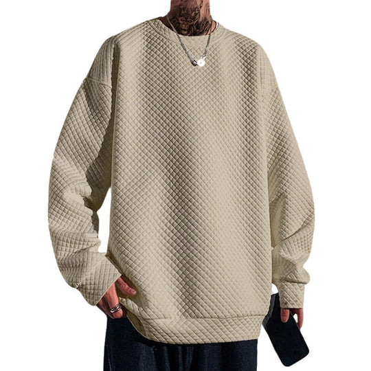 Herren Urbaner Sweatshirt mit strukturiertem Design und lässiger Passform EB