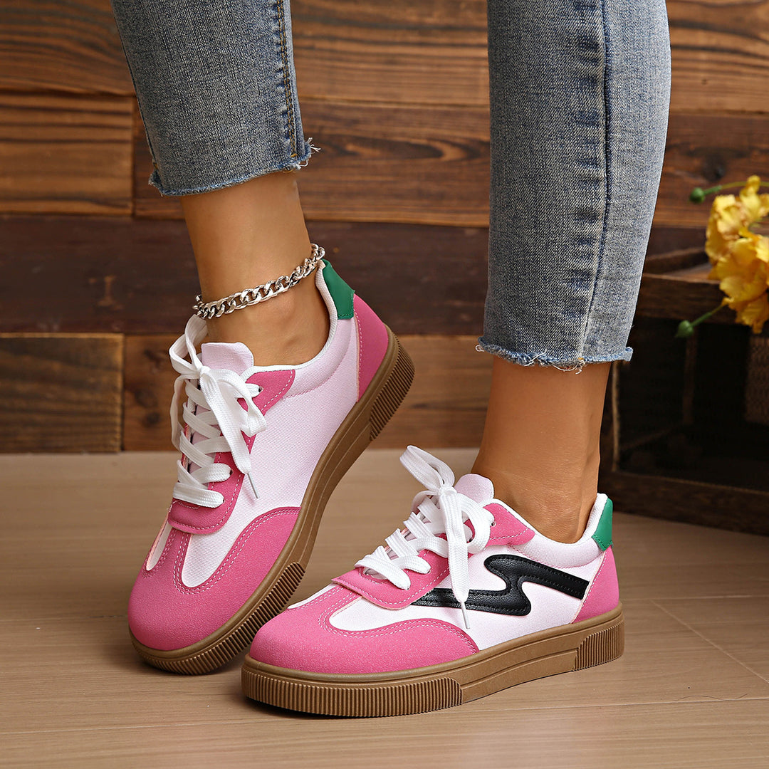 Damen Sportliche Sneakers mit innovativem Design und rutschfester Sohle EB