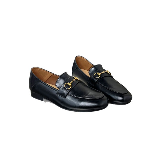 Damen Mokassins mit elegantem Schnallenverschluss und bequemer Innensohle EB