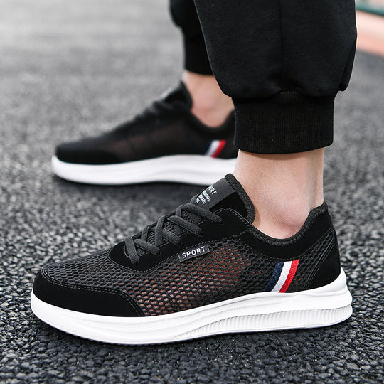 Damen Sportliche Lauf-Sneaker mit atmungsaktivem Obermaterial und flexiblem Dämpfungssystem EB