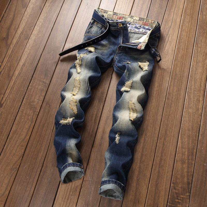 Herren Destroyed Jeans EB