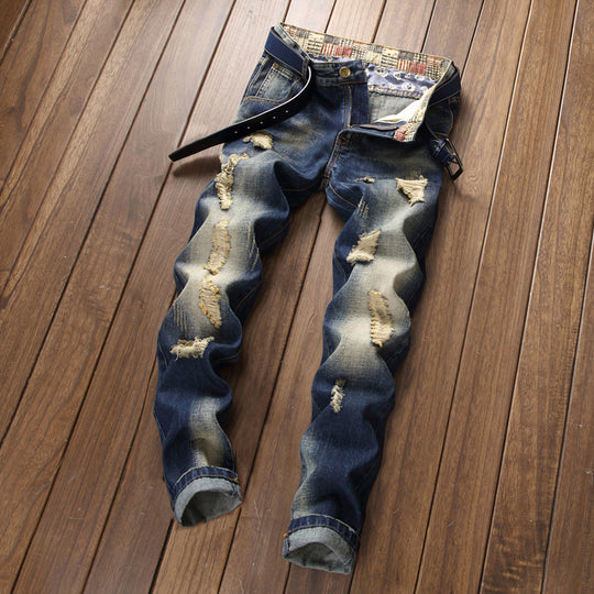 Herren Destroyed Jeans EB