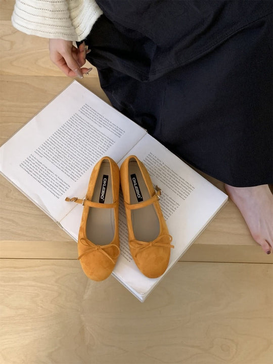 Damen Ballerinas mit verspieltem Blumenmuster EB
