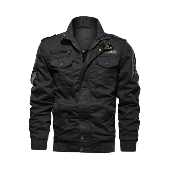 Herren Winterjacke mit funktionalen Taschen und warmem Futter EB