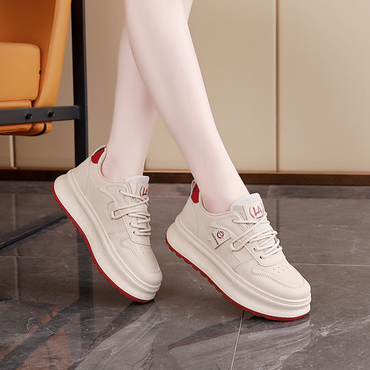 Damen Komfortable Sneaker mit verstärkter Laufsohle EB