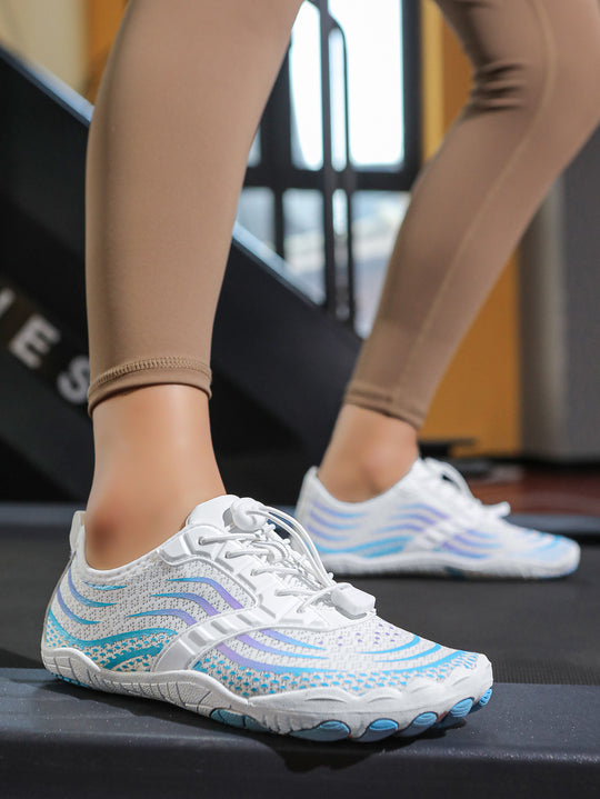 Damen Aquatische Sport-Schuhe mit schnelltrocknendem Obermaterial und flexibler Sohle EB