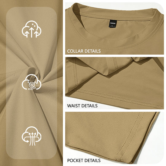 Herren nan eng anliegendes Rundhals-Basicshirt aus Singlejersey mit verstärktem Nackenband EB