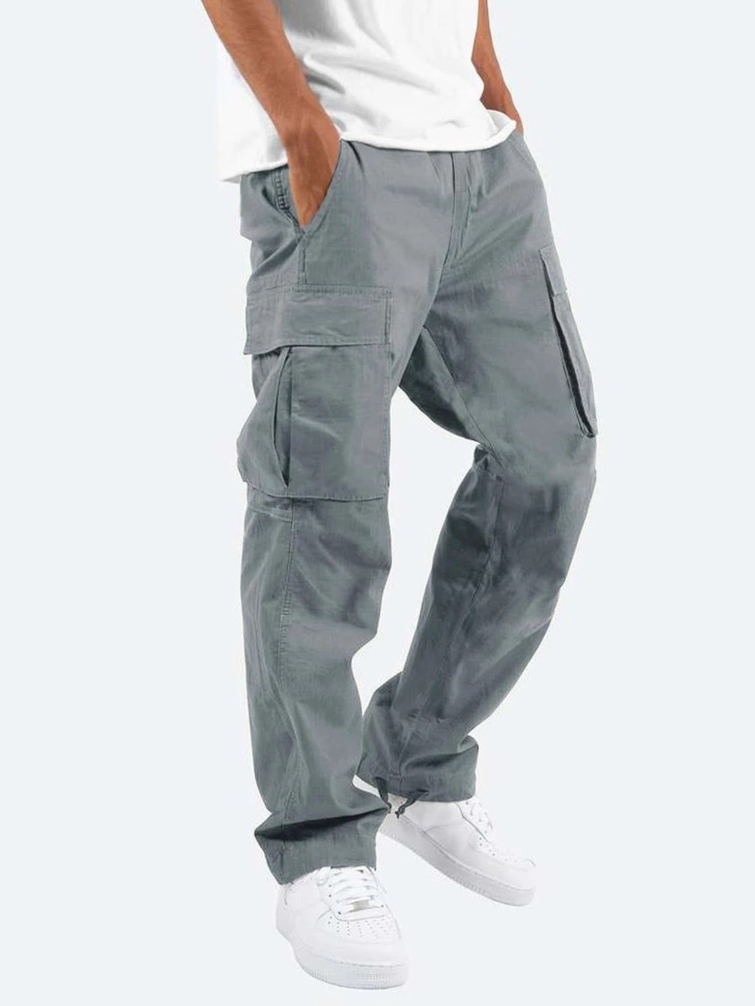 Herren Cargo-Hose mit multifunktionalen Taschen und entspannter Passform EB