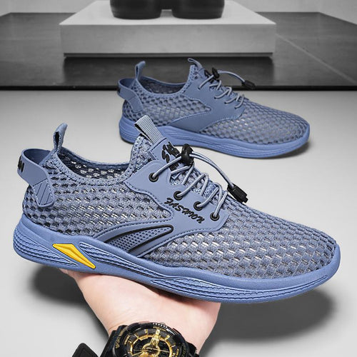 Damen Atmungsaktive Fitness-Sneaker mit flexiblem Schnellschnürsystem EB