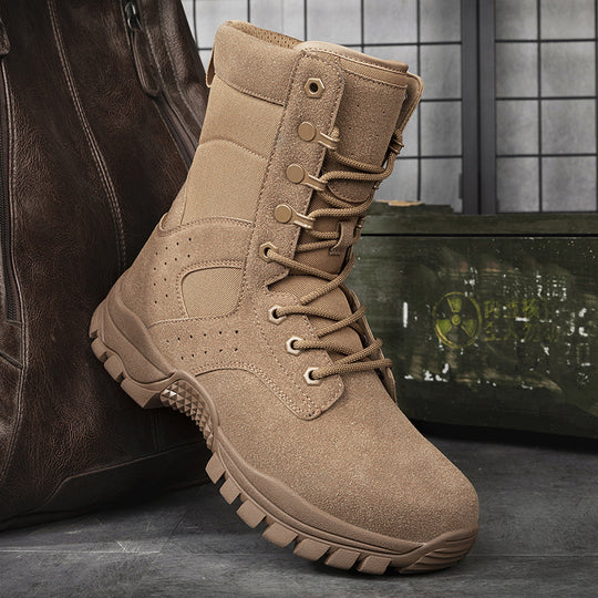Herren robuste Einsatzstiefel mit hochfestem Obermaterial und rutschfester Sohle EB