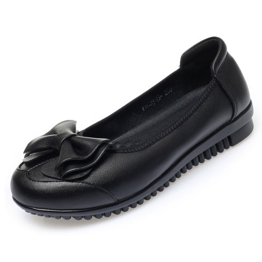 Damen Ballerinas mit dekorativem Schleifen-Detail und komfortablem Fußbett EB