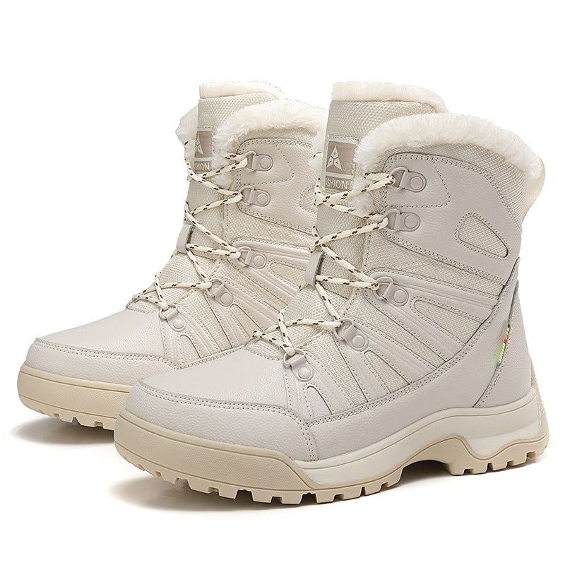 Damen Winterboots mit warmem Futter und rutschfester Sohle EB