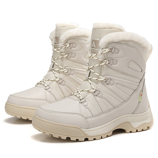 Damen Winterboots mit warmem Futter und rutschfester Sohle EB