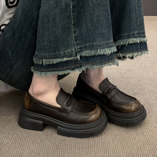 Damen Modische Loafers mit eleganter Profilsohle und komfortablem Fußbett EB