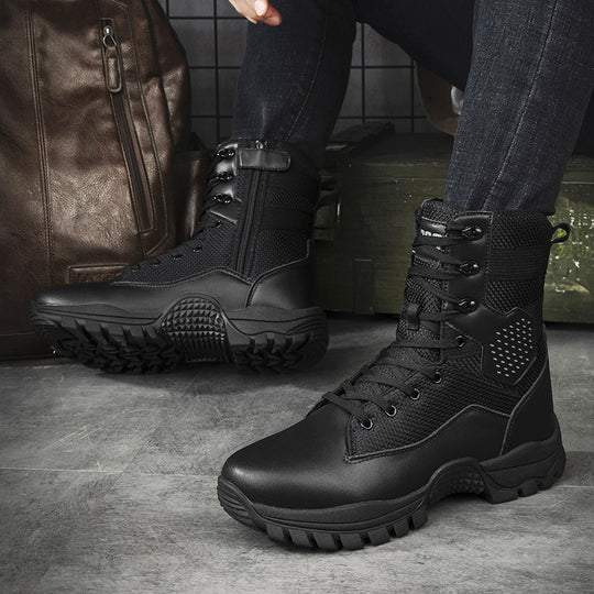 Herren Tactical Boots mit strategischem Design und robustem Knöchelschutz EB