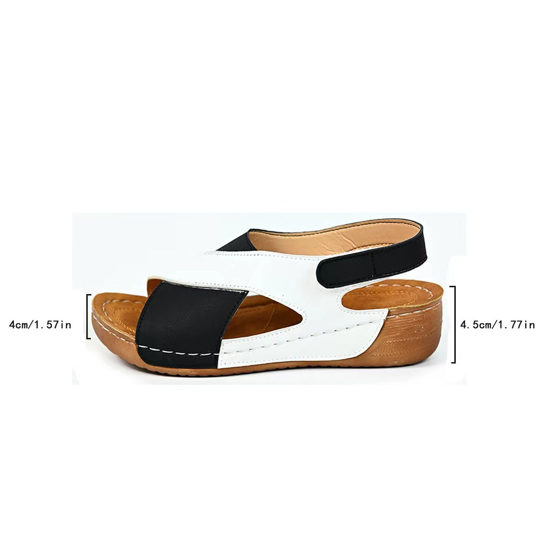 Damen Bequeme Sandalen mit verstellbarem Riemen EB