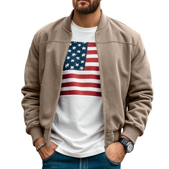 Herren Bomberjacke mit modernem Schnitt und praktischen Taschen EB