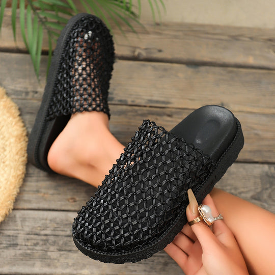 Damen Clogs mit modernem Netzdesign und rutschfester Sohle EB