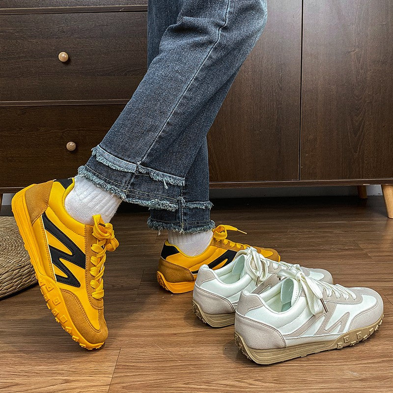 Damen Sportliche Sneakers mit durchgehender Dämpfung und rutschfester Außensohle EB