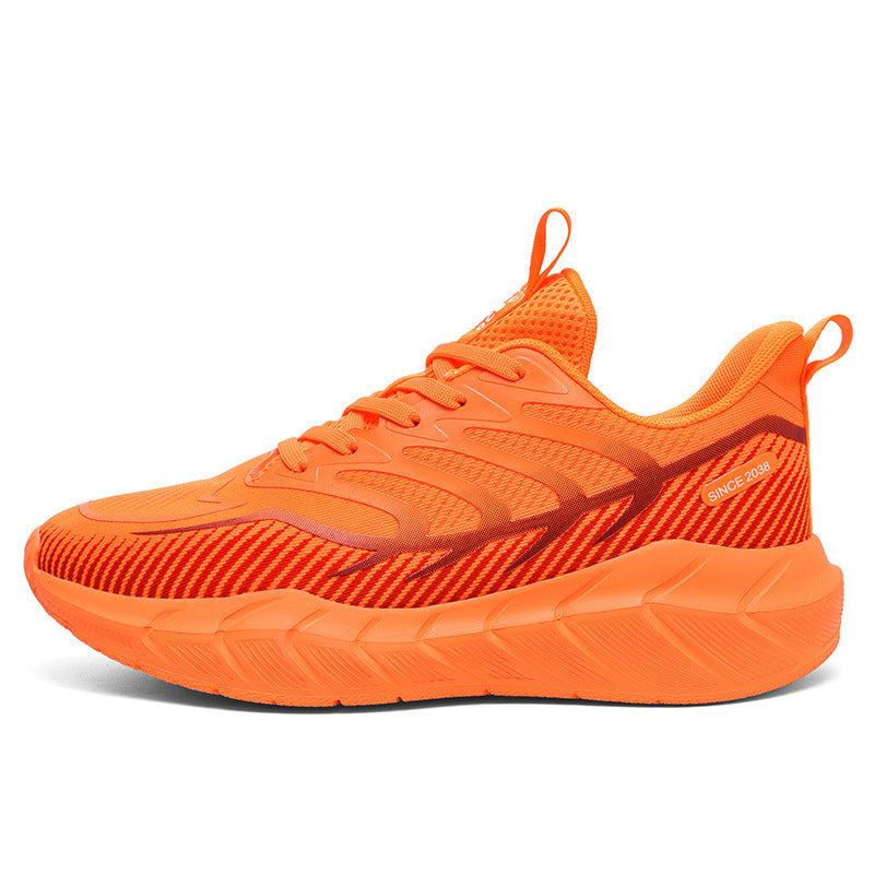 Damen Sportliche Lauf-Sneaker mit atmungsaktiver Oberflächenstruktur und dämpfender Sohle EB