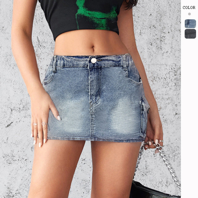 Damen cropped Top mit auffälligem grafischem Muster und tailliertem Schnitt EB