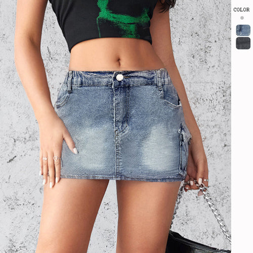 Damen cropped Top mit auffälligem grafischem Muster und tailliertem Schnitt EB