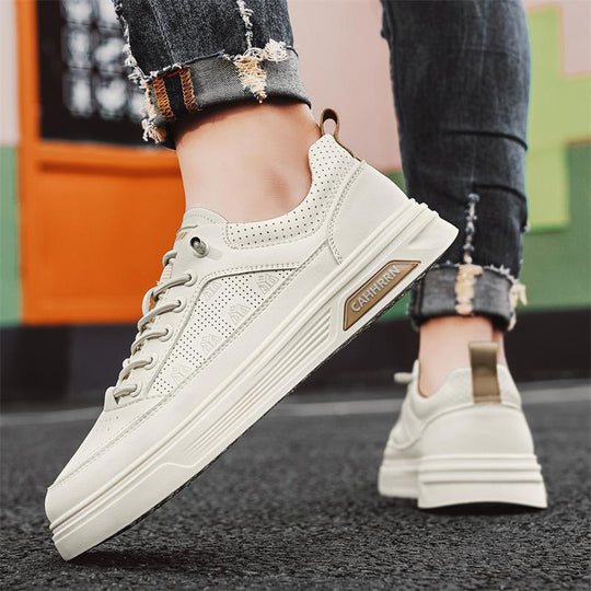 Damen Sneaker mit atmungsaktiver Oberflächenstruktur und stoßdämpfender Sohle EB