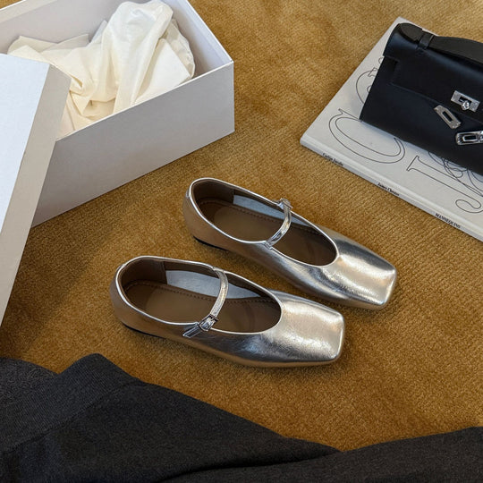 Damen Elegante Slingback Ballerinas EB