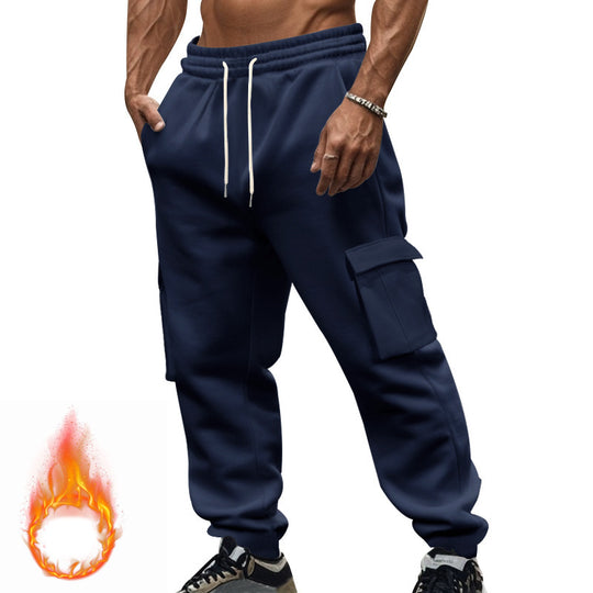 Herren cargo Jogginghose mit praktischen Seitentaschen und verstellbarem Kordelzug EB