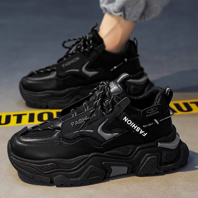 Damen Sportliche Chunky Sneakers mit modernem, gepolstertem Sohlenprofil EB