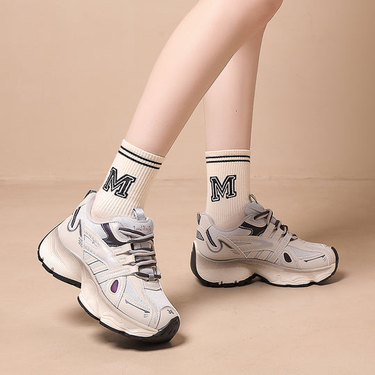 Damen Sportliche Lauf Sneakers mit dämpfender Technologie und atmungsaktivem Obermaterial EB