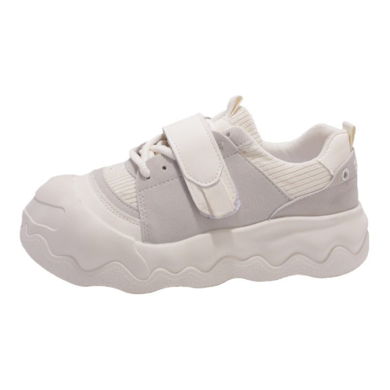 Damen Sneaker mit praktischen Klettverschlüssen und dämpfender Sohle EB