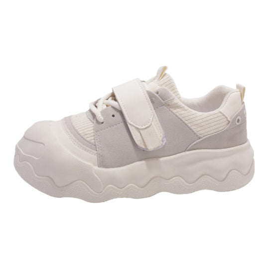 Damen Sneaker mit praktischen Klettverschlüssen und dämpfender Sohle EB