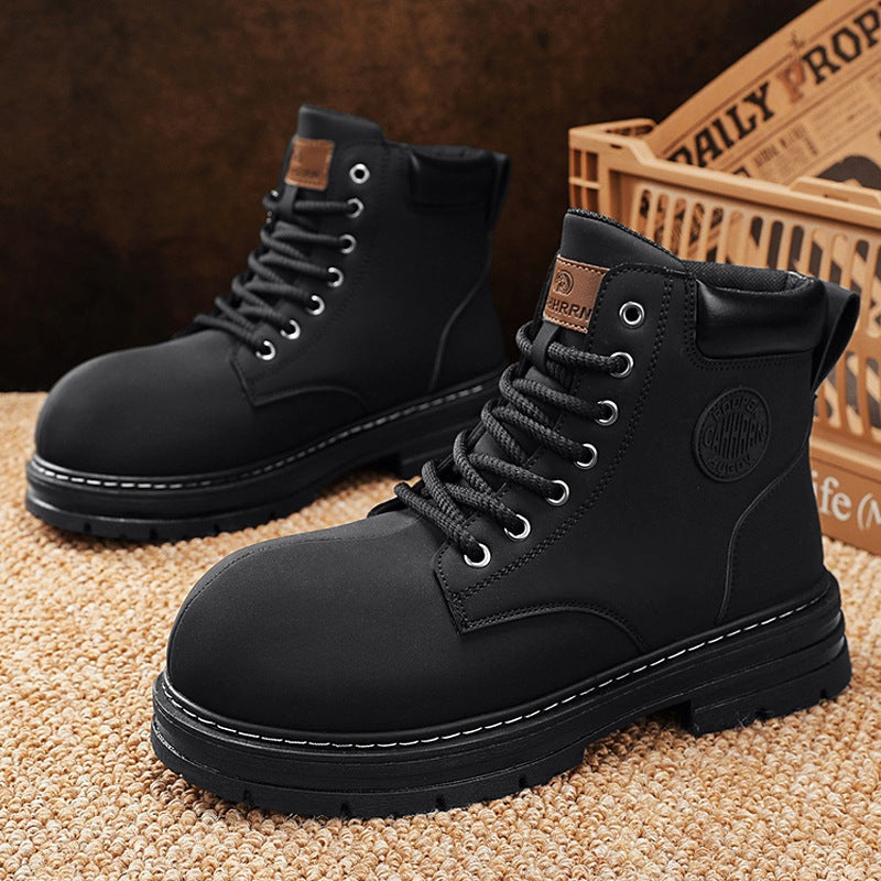 Damen Robuste Arbeitsboots mit verstärktem Knöchel und rutschfester Sohle EB
