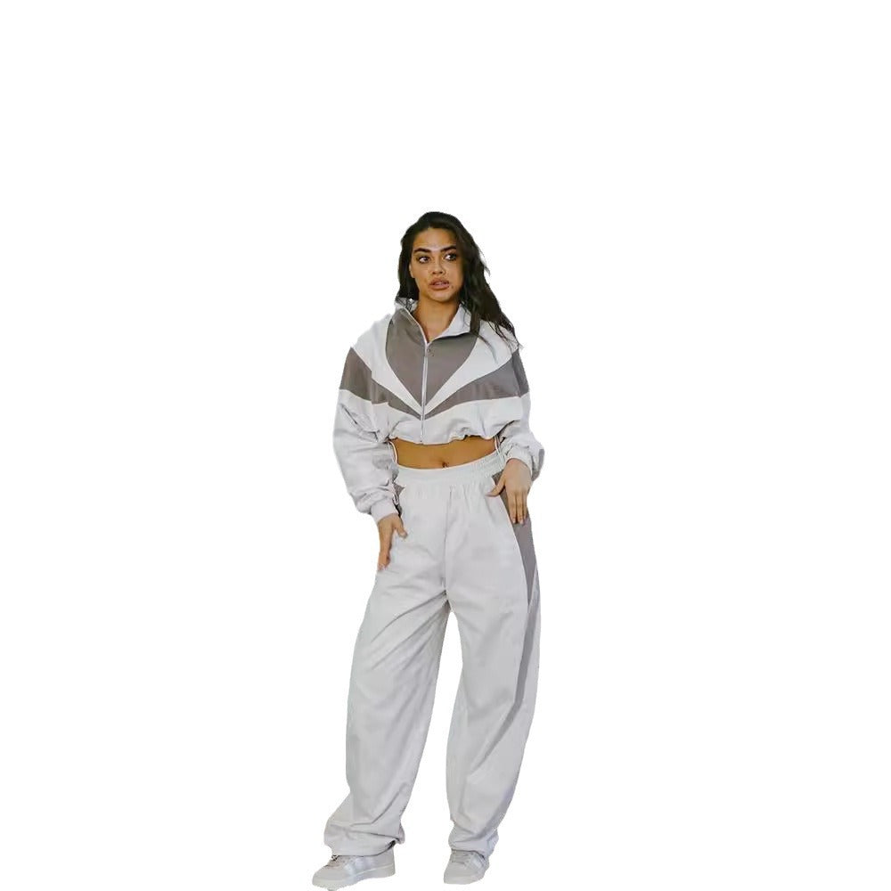 Damen sportlicher elegante Jogginganzug EB