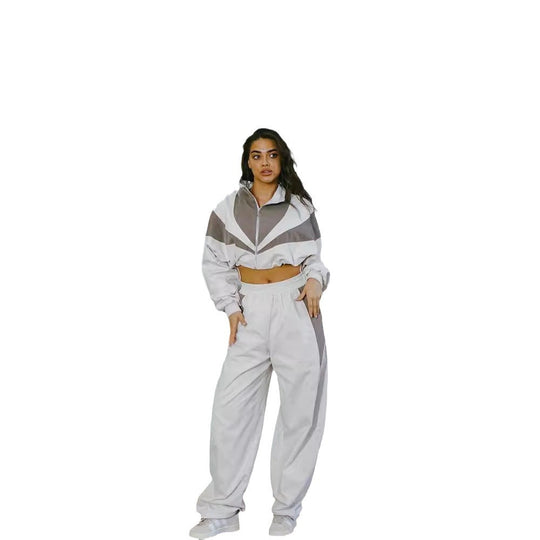 Damen sportlicher elegante Jogginganzug EB