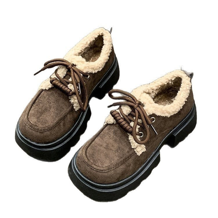 Damen gefütterte Laufsohlen-Stiefeletten EB